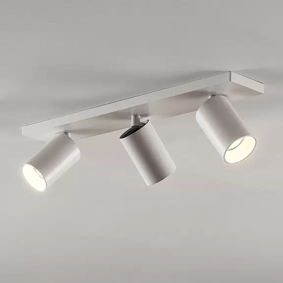 Lampenwelt Arcchio Deckenstrahler Brinja, eckig, weiß, 3-flammig, GU10 Jubiläumsangebot