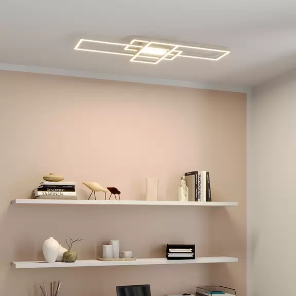 Lampenwelt Lindby LED-Deckenleuchte Mairin, CCT, Fernbedienung, dimmbar Wochenangebot