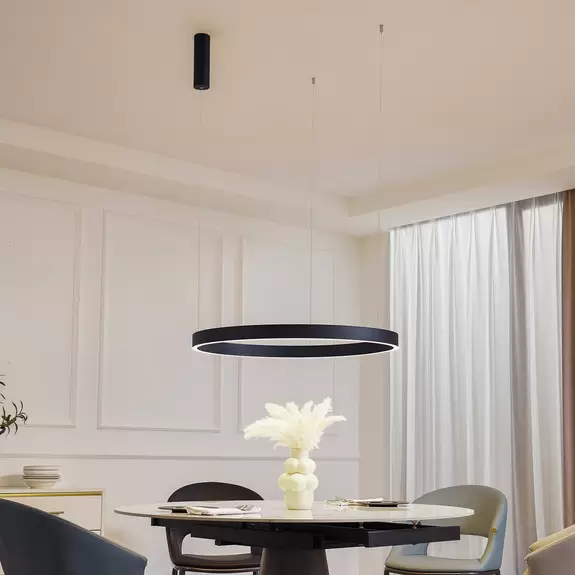 Lampenwelt Arcchio Answin LED-Hängeleuchte 49 W schwarz 2025