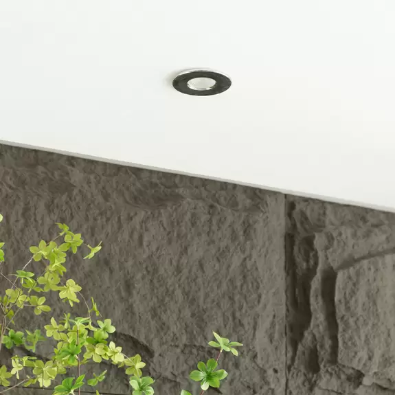 Lampenwelt Arcchio Elmon LED-Einbauleuchte, IP65, chrom Versandkostenfrei