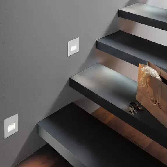 Lampenwelt Paulmann LED-Wandeinbauleuchte Edge, weiß 50% Rabatt für begrenzte Zeit
