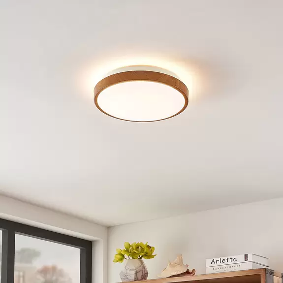 Lampenwelt Lindby Mendosa LED-Deckenleuchte, rund Outlet