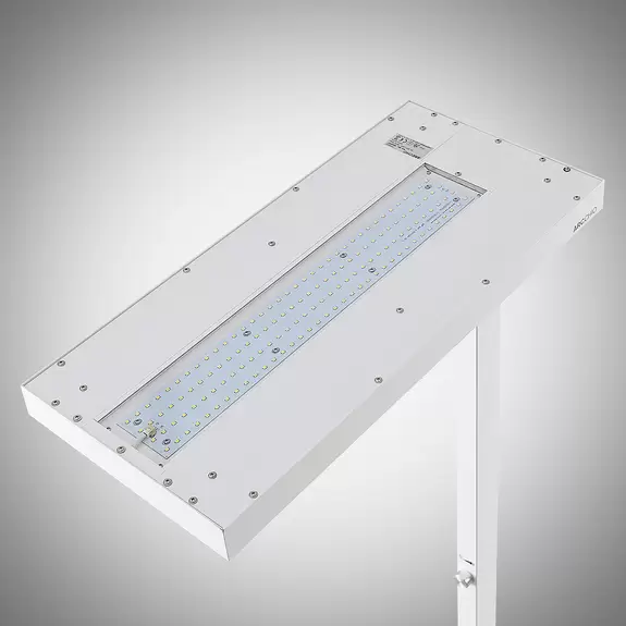 Lampenwelt Arcchio LED-Stehleuchte Logan Pro, weiß, Sensor, dimmbar Fabrik Onlineshop