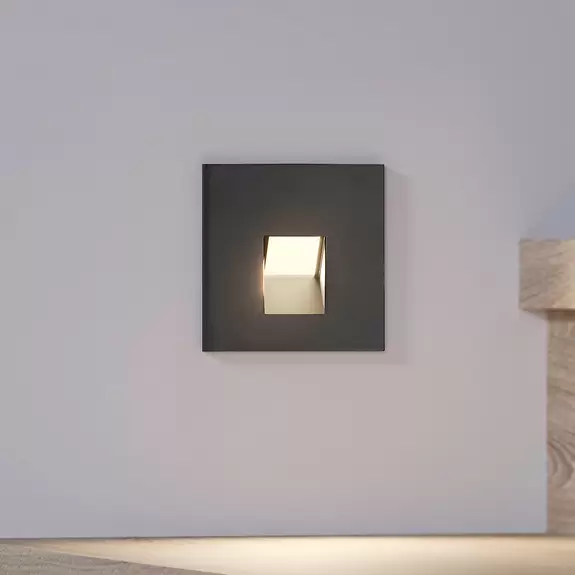 Lampenwelt Arcchio Vexi LED-Einbaulampe CCT schwarz 7,5cm Saisonschlussverkauf