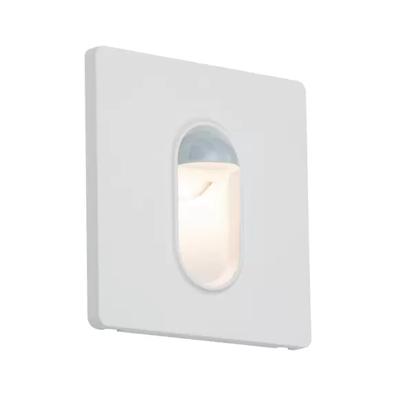 Lampenwelt Paulmann Wall Einbauleuchte mit Sensor, weiß eckig Günstig kaufen