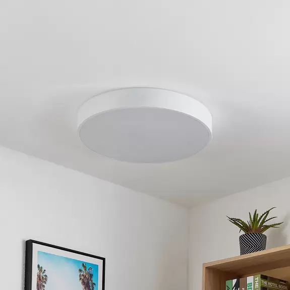 Lampenwelt Lindby Simera LED-Deckenleuchte 50cm, weiß Online