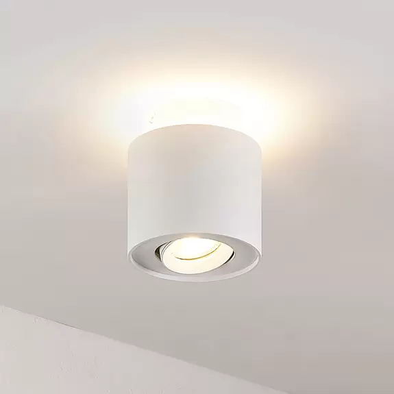 Lampenwelt Arcchio Walisa Deckenlampe, rund, weiß Outlet
