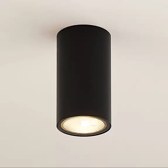 Lampenwelt Arcchio Olivir Downlight, rund, GU10, schwarz Limitierter Zeitrabatt