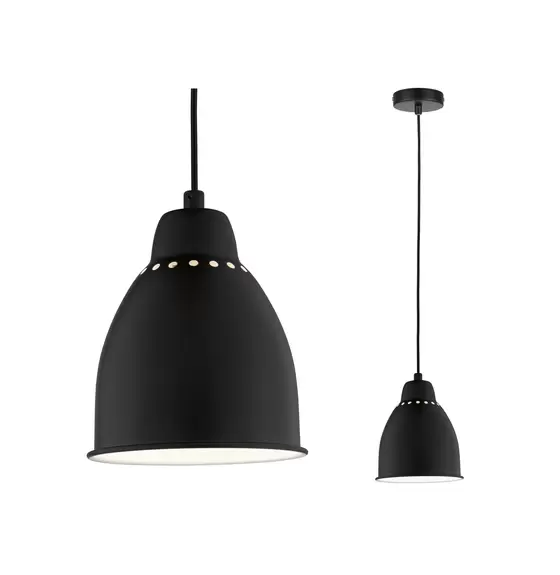 Lampenwelt Paulmann Neordic Hilla Hängeleuchte, schwarz Zeitbegrenzte Promotion