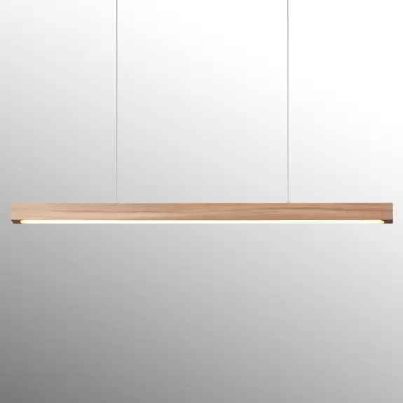 Lampenwelt Natürlich designte LED-Hängeleuchte Smal 12 W im Angebot
