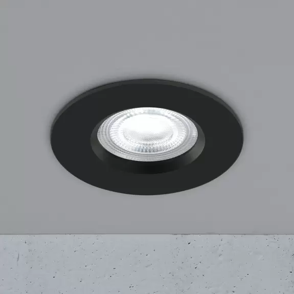 Lampenwelt LED-Einbauleuchte Don Smart, RGBW, schwarz Preisnachlass