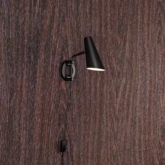Lampenwelt Wandleuchte Cal mit Schalter und Stecker Neueste Stile