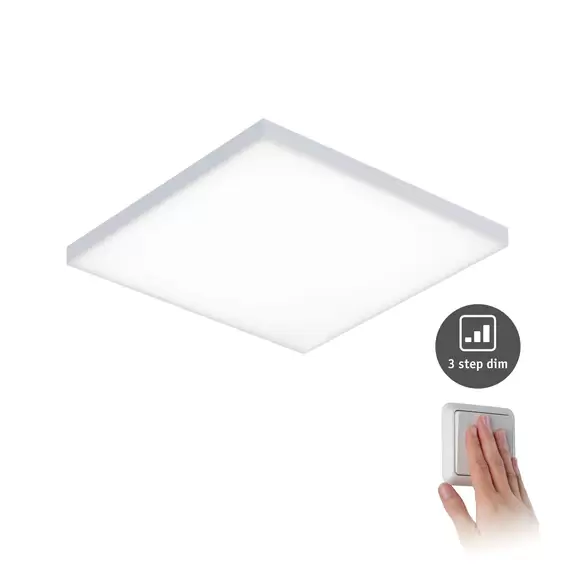 Lampenwelt Paulmann Velora LED-Panel 3-step-dim, 29,5x29,5 cm Letzte 2 Tage