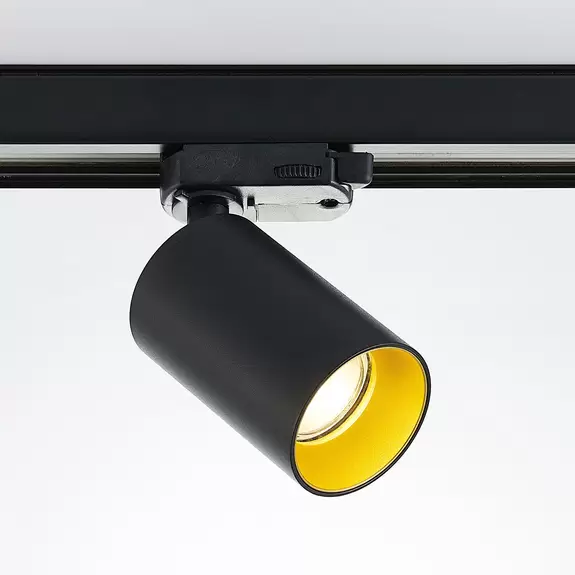 Lampenwelt Arcchio Spot Brinja, schwarz/gold, Alu, 3-Phasen-Schiene Bis zu 65% Rabatt