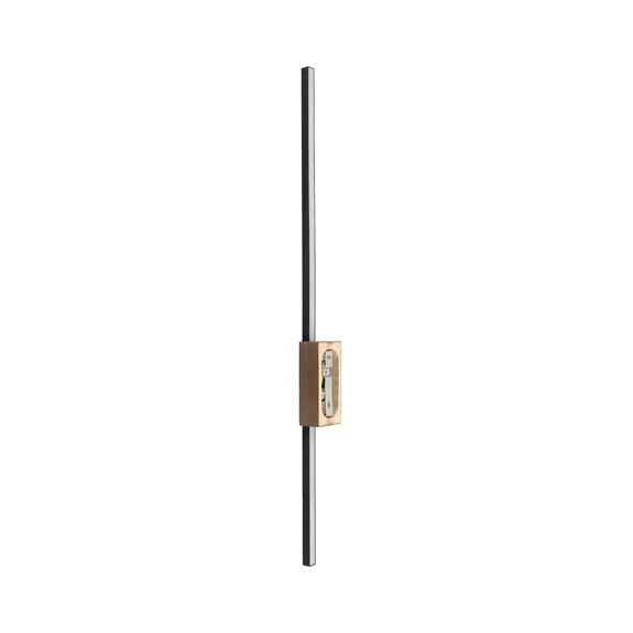 Lampenwelt LED-Wandleuchte Flash, indirekt, schwarz/nussbaum, 1-flammig Hotsell