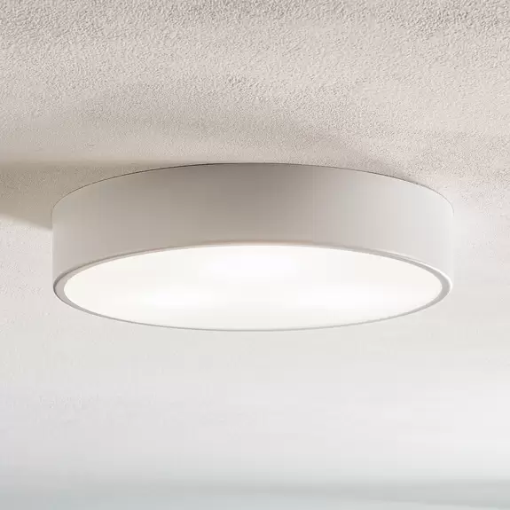 Lampenwelt Deckenleuchte Cleo 400, Sensor, Ø 40cm weiß Kostenloser Versand