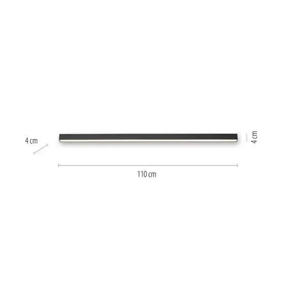 Lampenwelt PURE Lines LED-Deckenleuchte lang anthrazit Fabrik Onlineshop