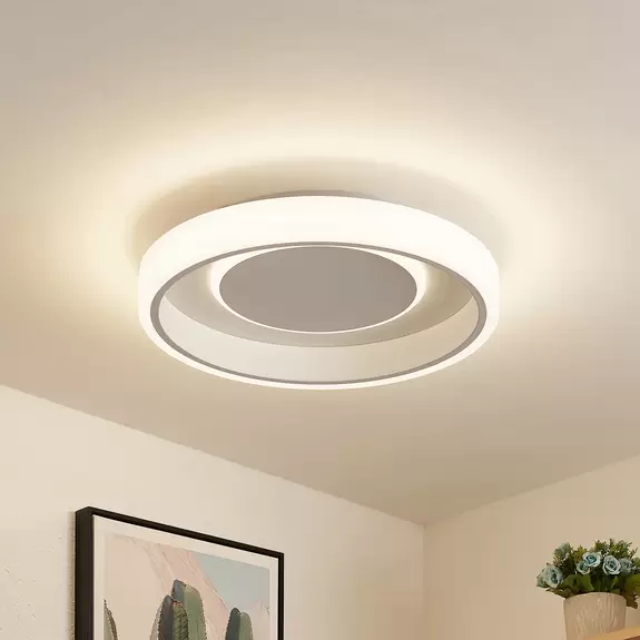 Lampenwelt Lindby Wikani LED-Deckenleuchte, RGB, CCT, dimmbar Fabrikpreis