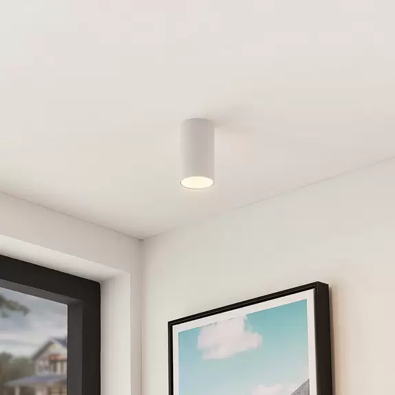 Lampenwelt Arcchio Downlight Brinja, weiß, starr, rund, GU10 Black Friday