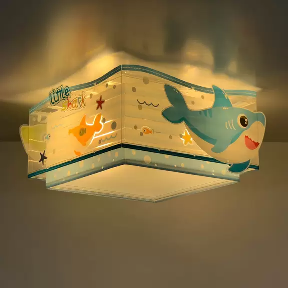 Lampenwelt Dalber Little Shark Deckenlampe Meeresmotiv 1-fl Discount Store für neue Produkte