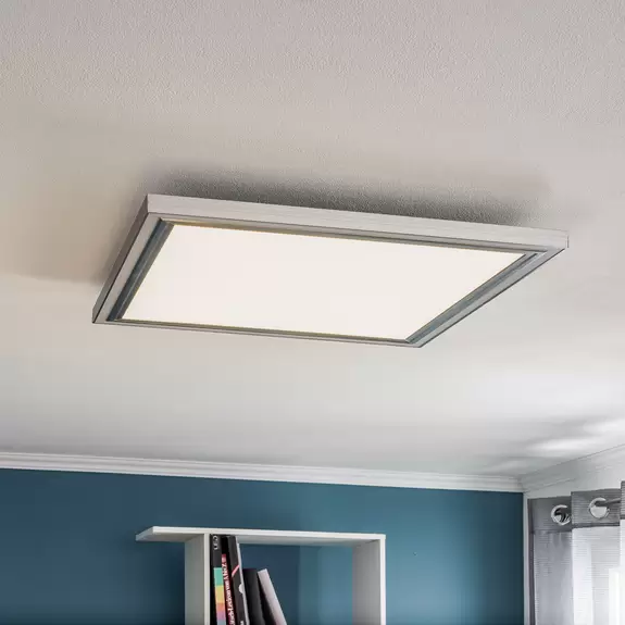 Lampenwelt Lucande Melistro LED-Deckenlampe, RGB, eckig Online