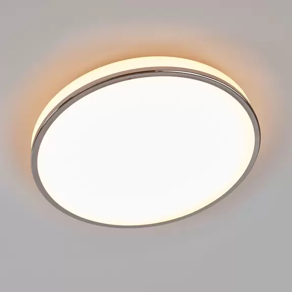 Lampenwelt Badleuchte Lyss mit LEDs und guter Leuchtkraft Kostenloser Versand