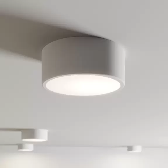Lampenwelt Deckenleuchte Cleo, Ø 20 cm, weiß Limitierter Zeitrabatt