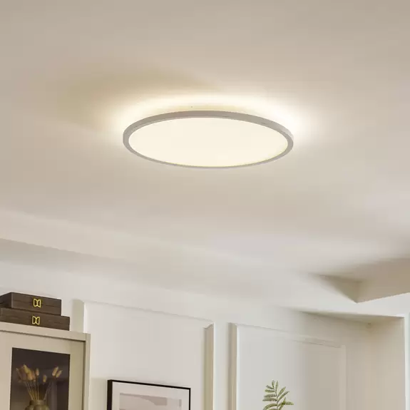 Lampenwelt LED-Panel Brenda CCT Fernbedienung Ø 60 cm Kostenlose Rückgabe