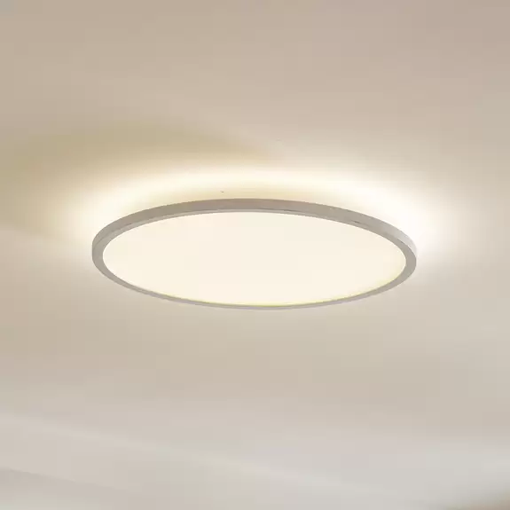 Lampenwelt LED-Panel Brenda CCT Fernbedienung Ø 60 cm Kostenlose Rückgabe