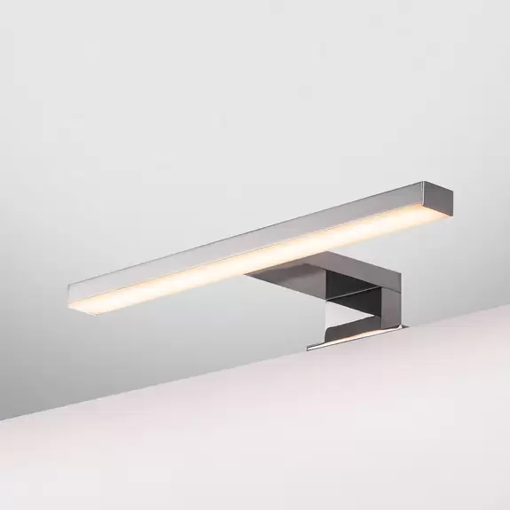 Lampenwelt SLV Dorisa LED-Klemm-Wandleuchte Breite 30cm chrom im Angebot
