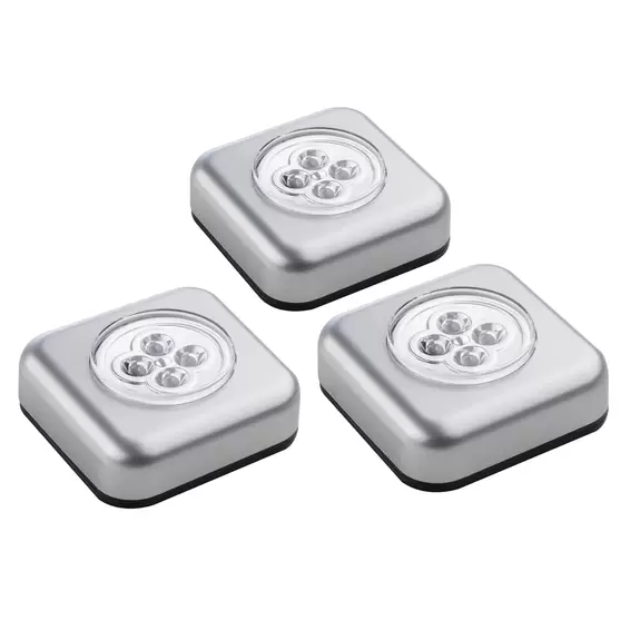 Lampenwelt Touchlight - LED-Möbelanbauleuchte im 3er Set Black Friday