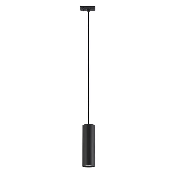Lampenwelt Lindby Pendellampe Linaro, 20 cm, schwarz, 1-Phasen, Ø 6 cm Nur noch ein Tag übrig