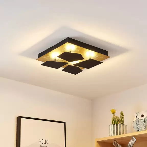 Lampenwelt Lindby Lenjan LED-Deckenleuchte Saisonschlussverkauf