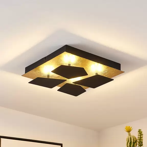 Lampenwelt Lindby Lenjan LED-Deckenleuchte Saisonschlussverkauf