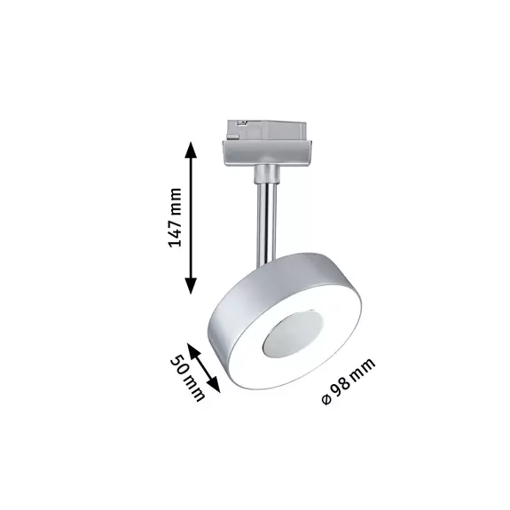 Lampenwelt Paulmann URail Circle LED-Spot rund 2.700K chrom Zeitlich begrenztes Angebot