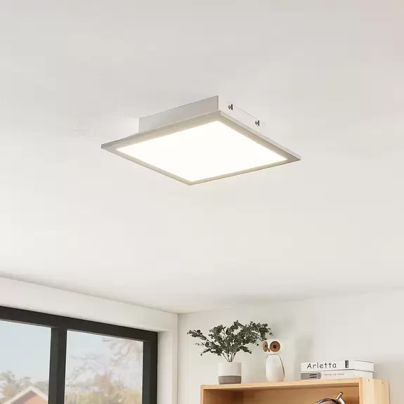Lampenwelt Lindby Stenley LED-Panel, 4.000 K, 29 cm x 29 cm Saisonale Angebote