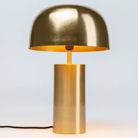 Lampenwelt KARE Loungy Gold Tischleuchte in Gold Bis zu 50% Rabatt