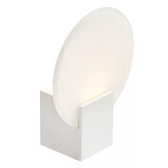 Lampenwelt LED-Wandleuchte Hester, IP44, weiß Bis zu 60% Rabatt