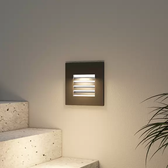 Lampenwelt Arcchio Makio Wandeinbauleuchte, schwarz, G9, IP65 Bis zu 60% Rabatt