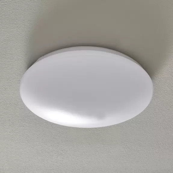 Lampenwelt LED-Deckenlampe Altona LW3, warmweiß Ø 38,5 cm Bis zu 65% Rabatt