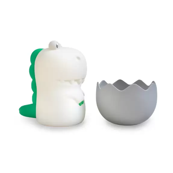 Lampenwelt LED-Akku-Nachttischleuchte Diggy Dino, USB, RGBW Speichern exportieren