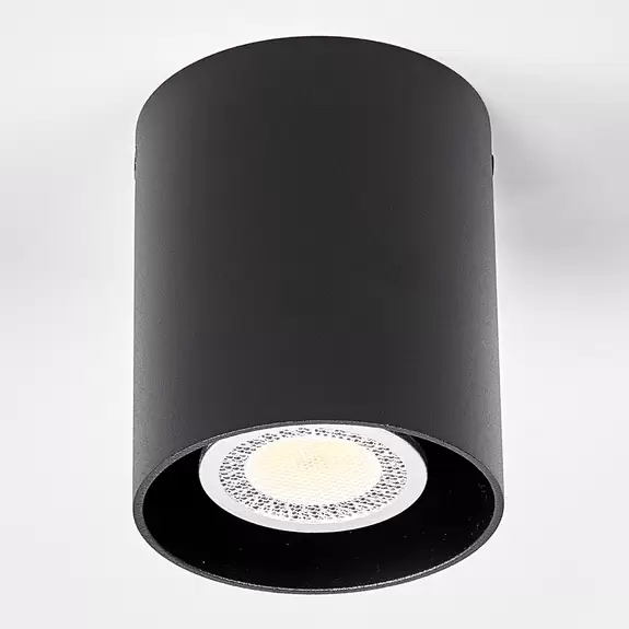 Lampenwelt Schwarze Deckenleuchte Carson Black Friday