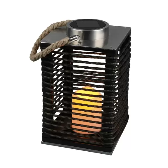 Lampenwelt LED-Solar-Tischleuchte Santana, Dämmerungssensor Super Sparpreis