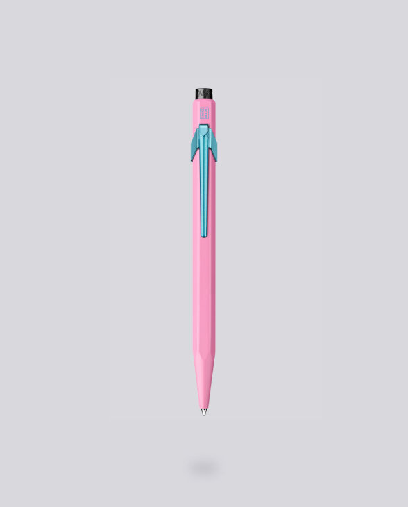 Nuuna Kugelschreiber Caran d'Ache 849 Claim Your Style Edition Hibiskusrosa mit Etui Saisonschlussverkauf