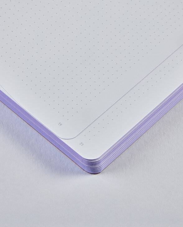 Nuuna Notizbuch Colour Clash L Light Trance Lila JETZT KAUFEN