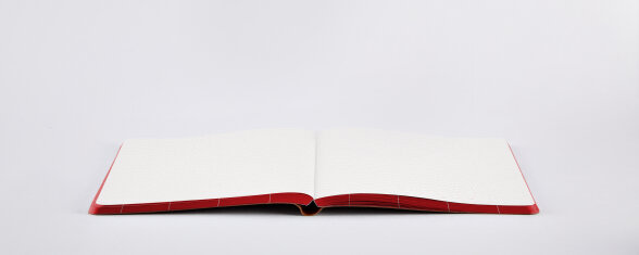 Nuuna Notizbuch Break The Grid L Light Rot Clearance-Verkauf