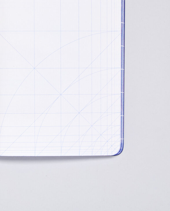 Nuuna Notizbuch Break The Grid S Blau Kostenloser Versand international