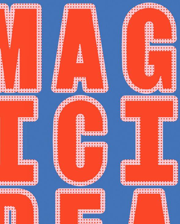 Nuuna Notizbuch Graphic Glow L Magic Idea Im Verkauf