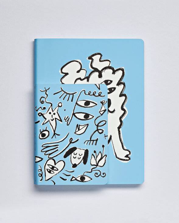 Nuuna Notizbuch Graphic L Unconditional Love by Kristina Supernova Fabrikpreis