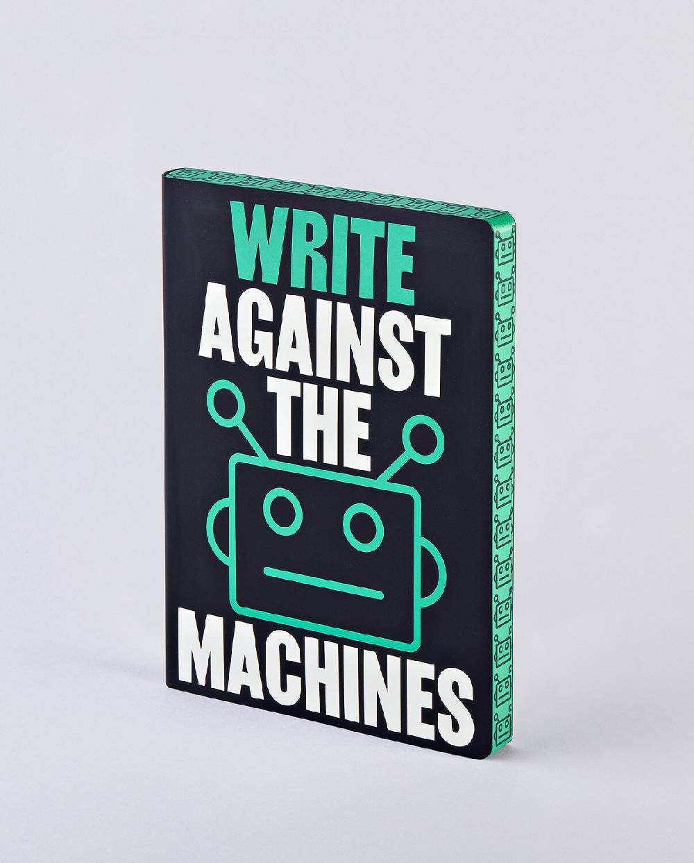 Nuuna Notizbuch Graphic L Write Against The Machines